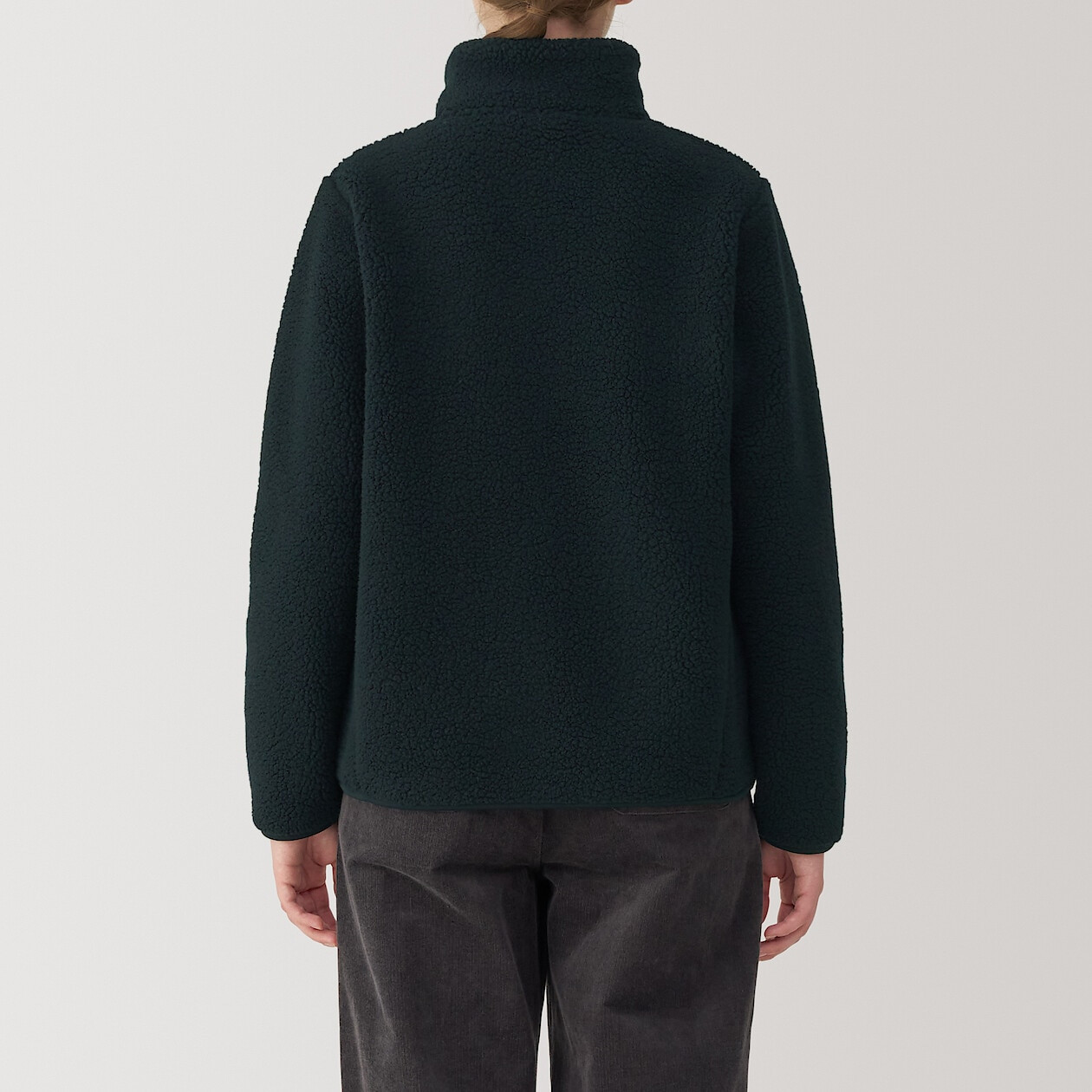 Bluza z polaru rozpinana granatowa