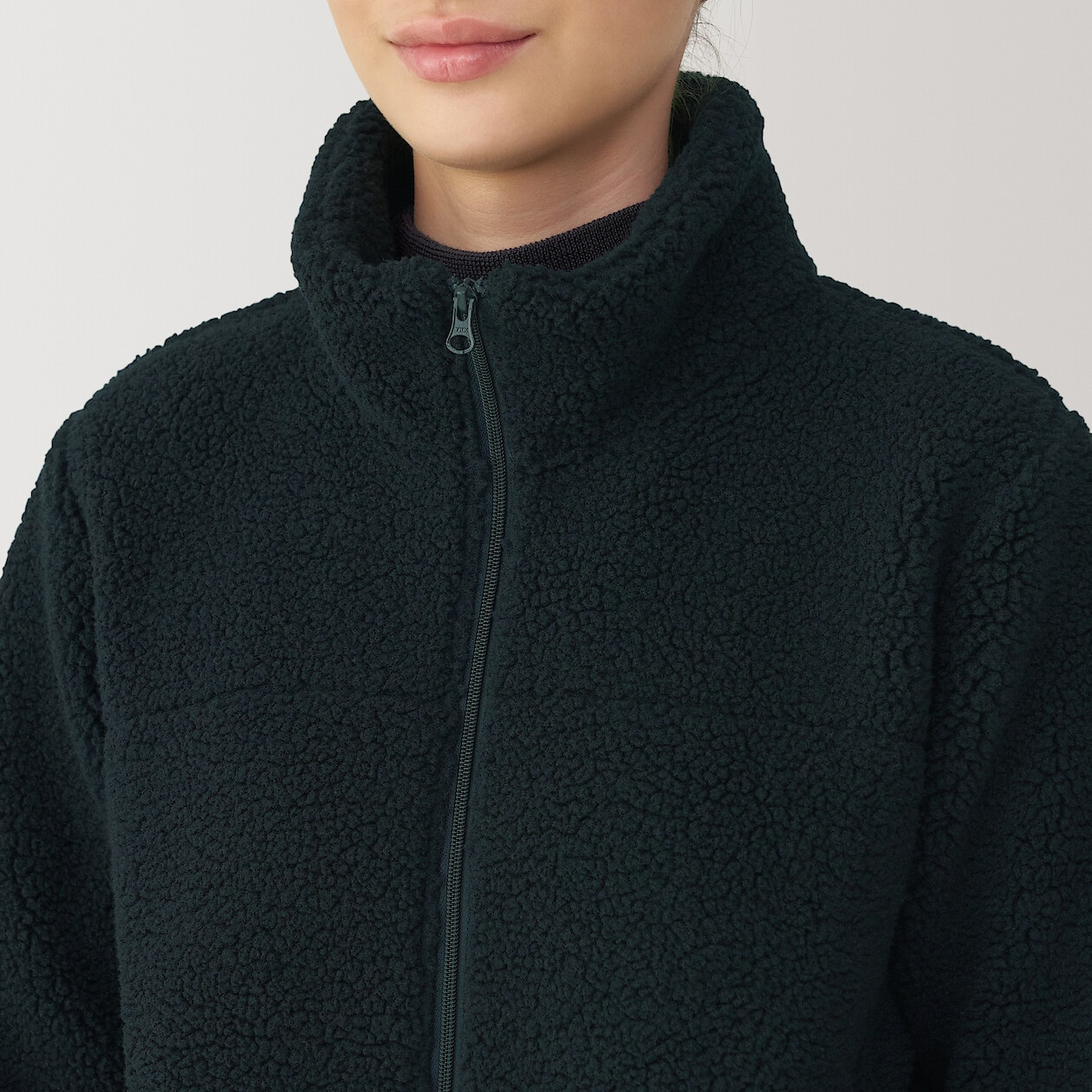 Bluza z polaru rozpinana granatowa