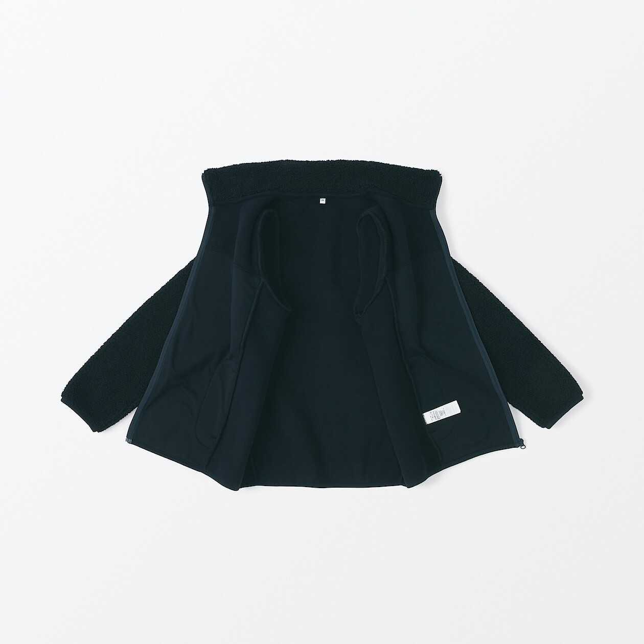 Bluza z polaru rozpinana granatowa