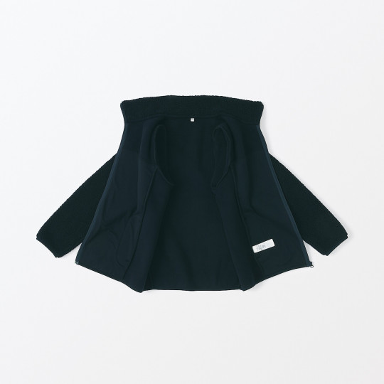 Bluza z polaru rozpinana granatowa