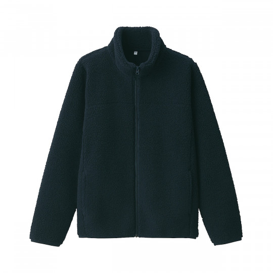 Bluza z polaru rozpinana granatowa