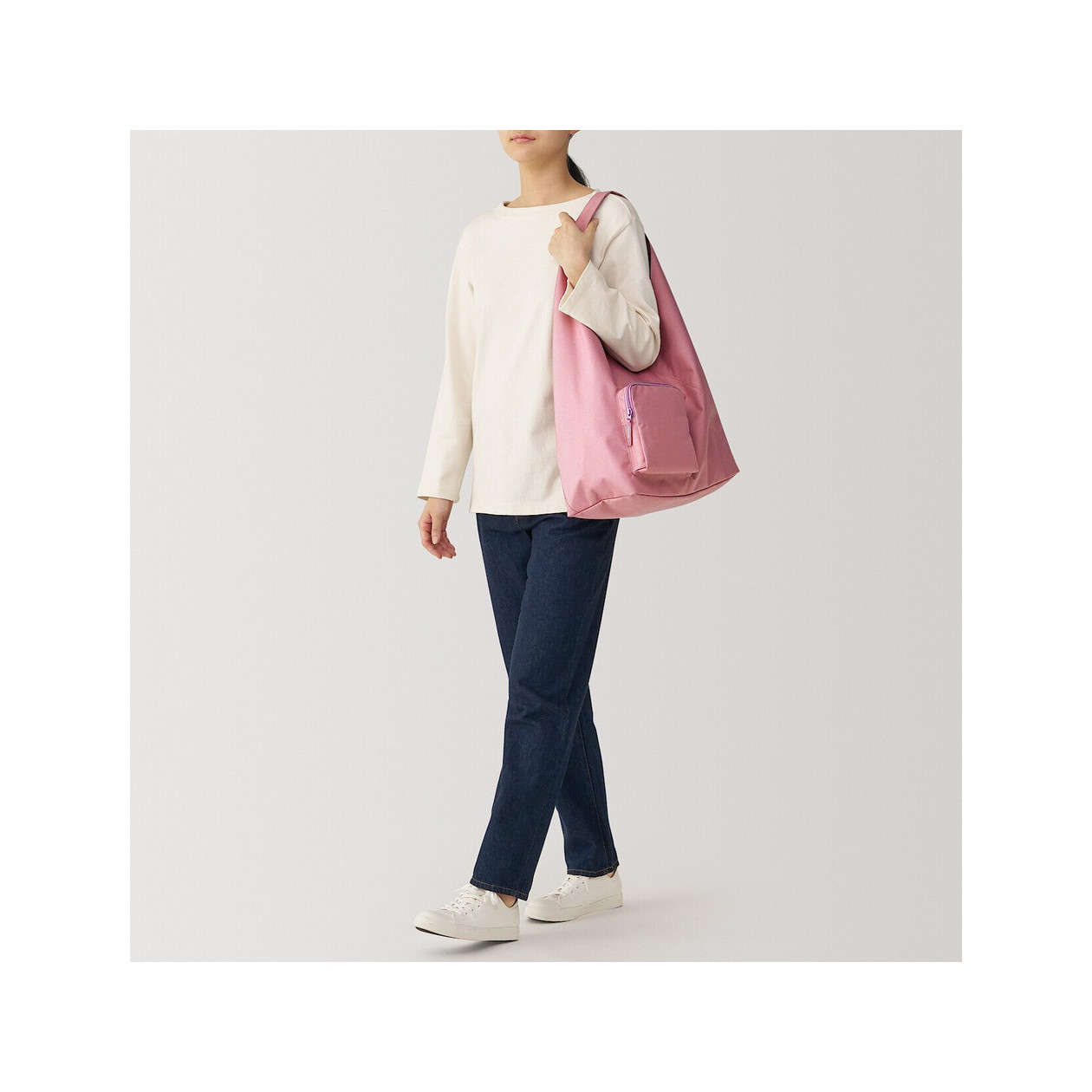 Torba na ramię różowa