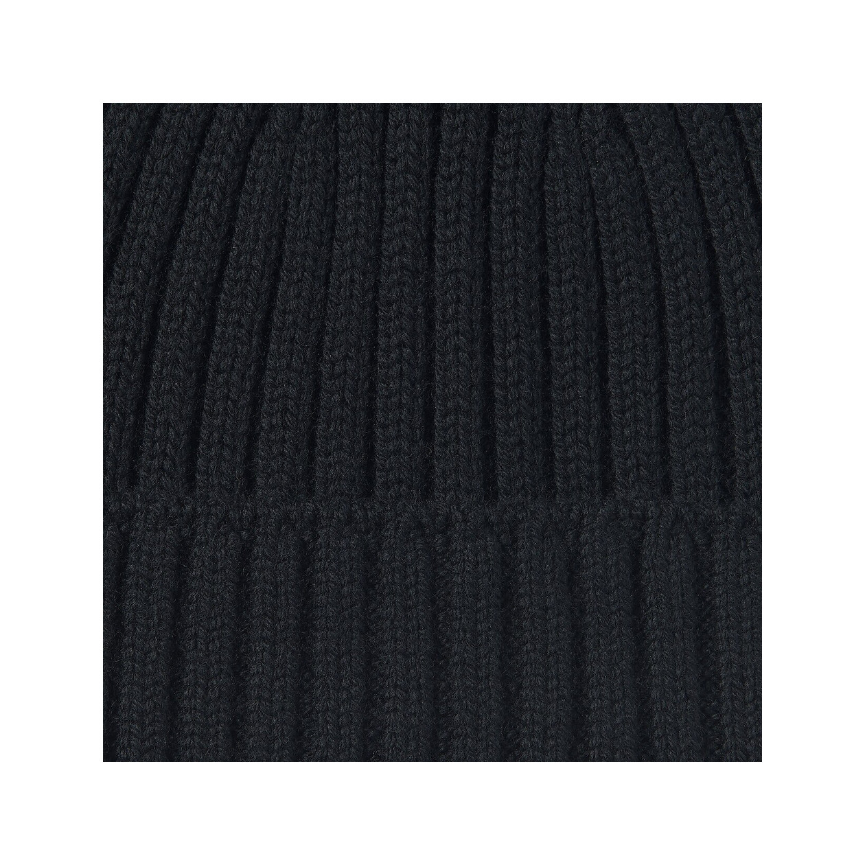 Czapka beanie wełniana czarna