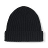 Czapka beanie wełniana czarna