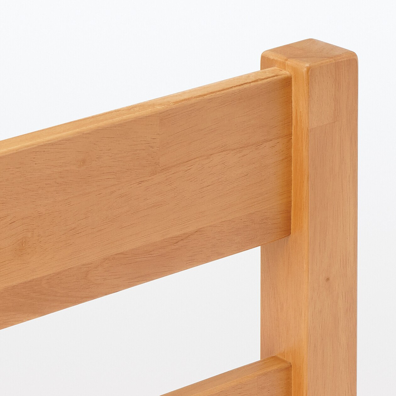 Łóżko z wezgłowiem podwójne duże 163 x 201.5 cm kauczuk