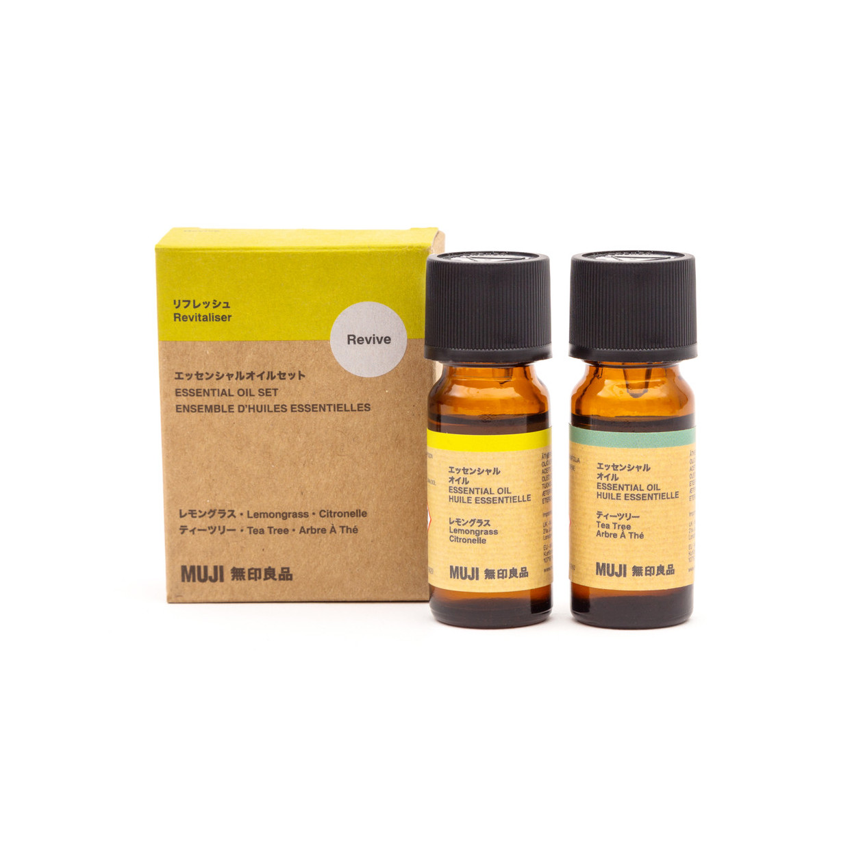 Zestaw olejków eterycznych 2x10ml ożywienie