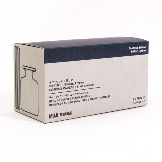 Zestaw zapachowy palone drewno