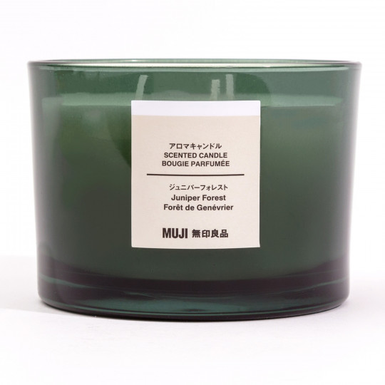 Świeca zapachowa z 3 knotami las jałowcowy