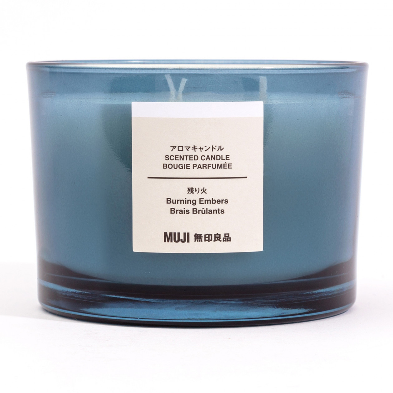 Świeca zapachowa z 3 knotami palone drewno