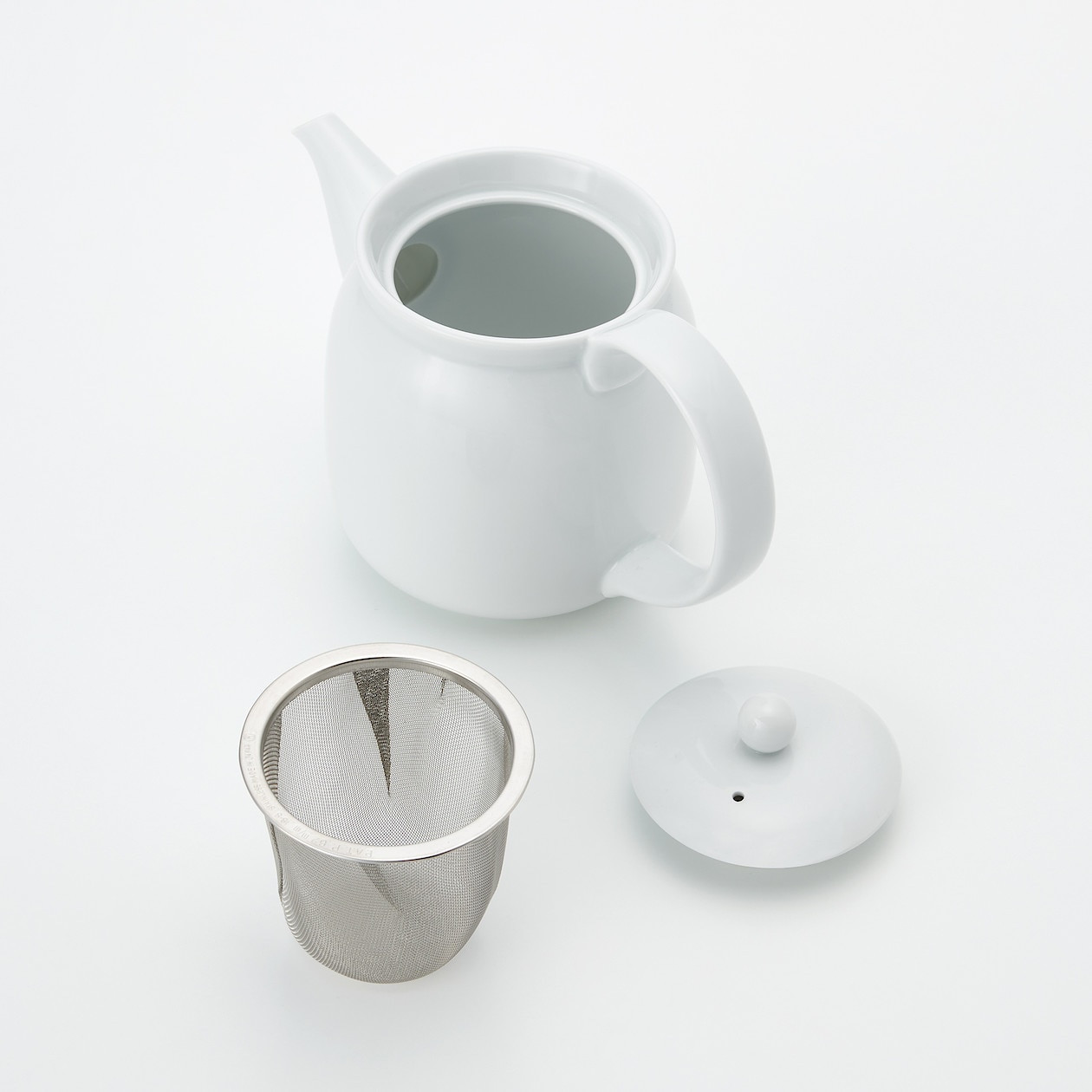 Czajnik z sitkiem z porcelany Hakuji 550ml