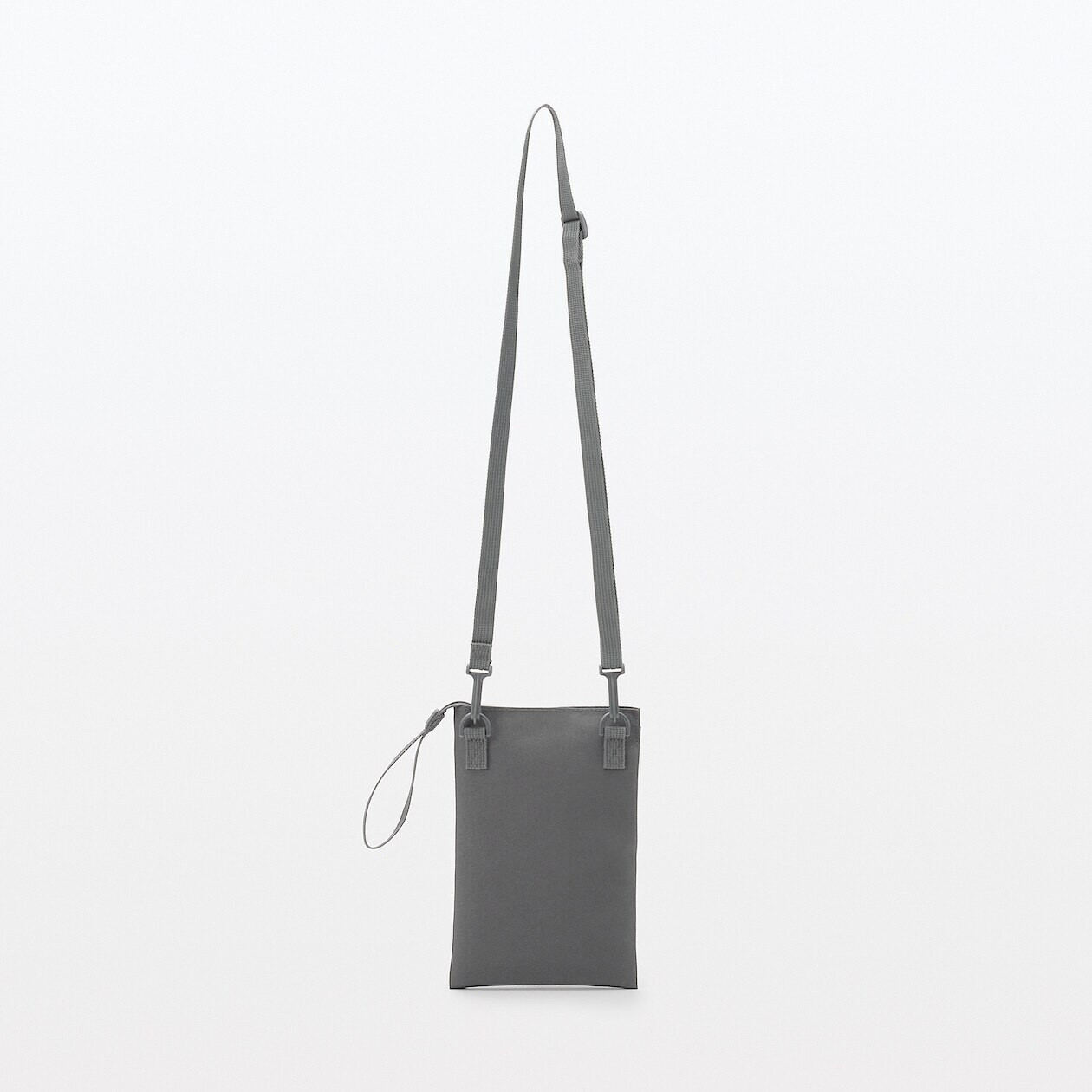 Saszetka cross body wodoodporna szara