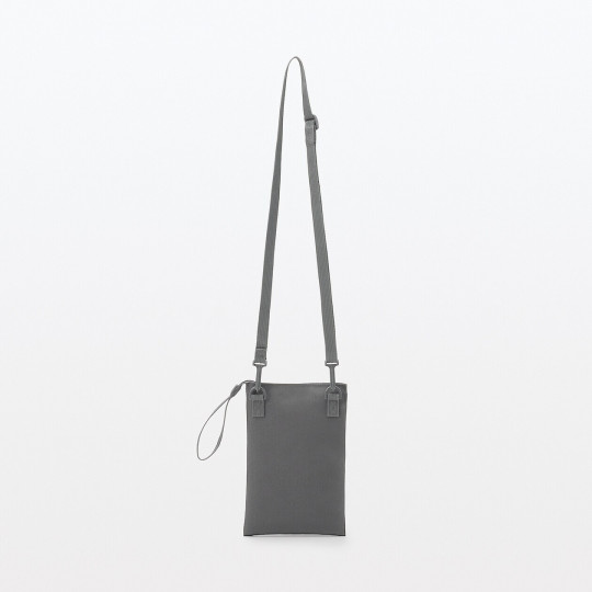 Saszetka cross body wodoodporna szara