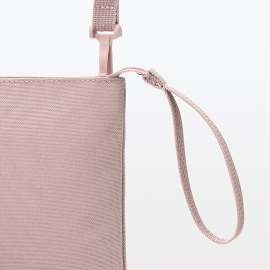 Saszetka cross body wodoodporna różowa