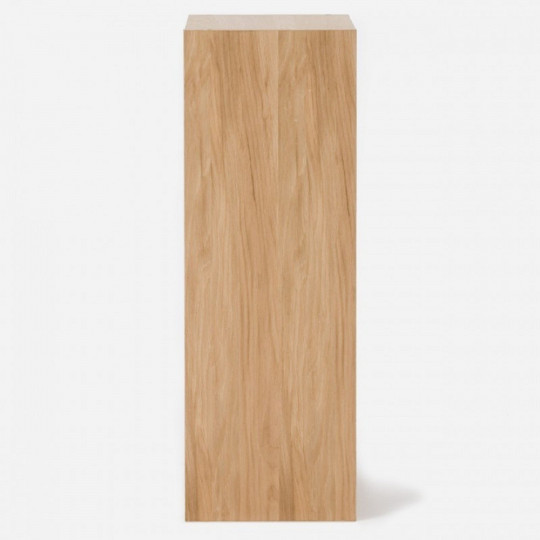 Regał dąb szeroki dostawiany 3 półki