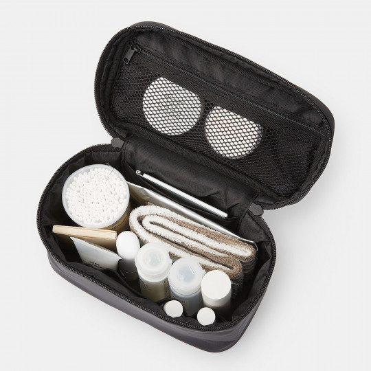 Kosmetyczka kuferek nylonowa S czarna