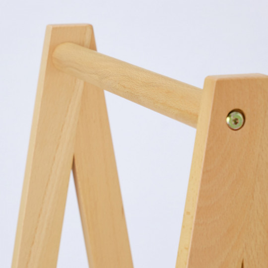 Wieszak / stojak na ubrania z drewna bukowego