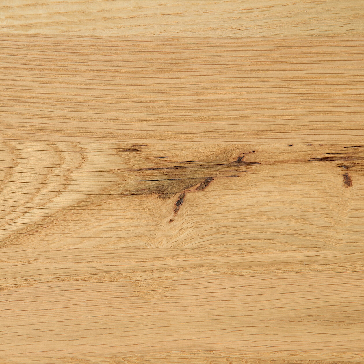 Ławka z drewna dębowego z sękami