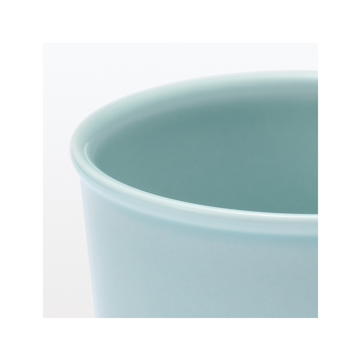 Kubek na szczoteczki do zębów porcelanowy niebieski