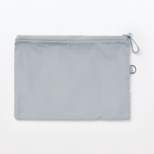 Saszetka z siatki L szara