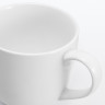 Kubek z porcelany 380 ml biały