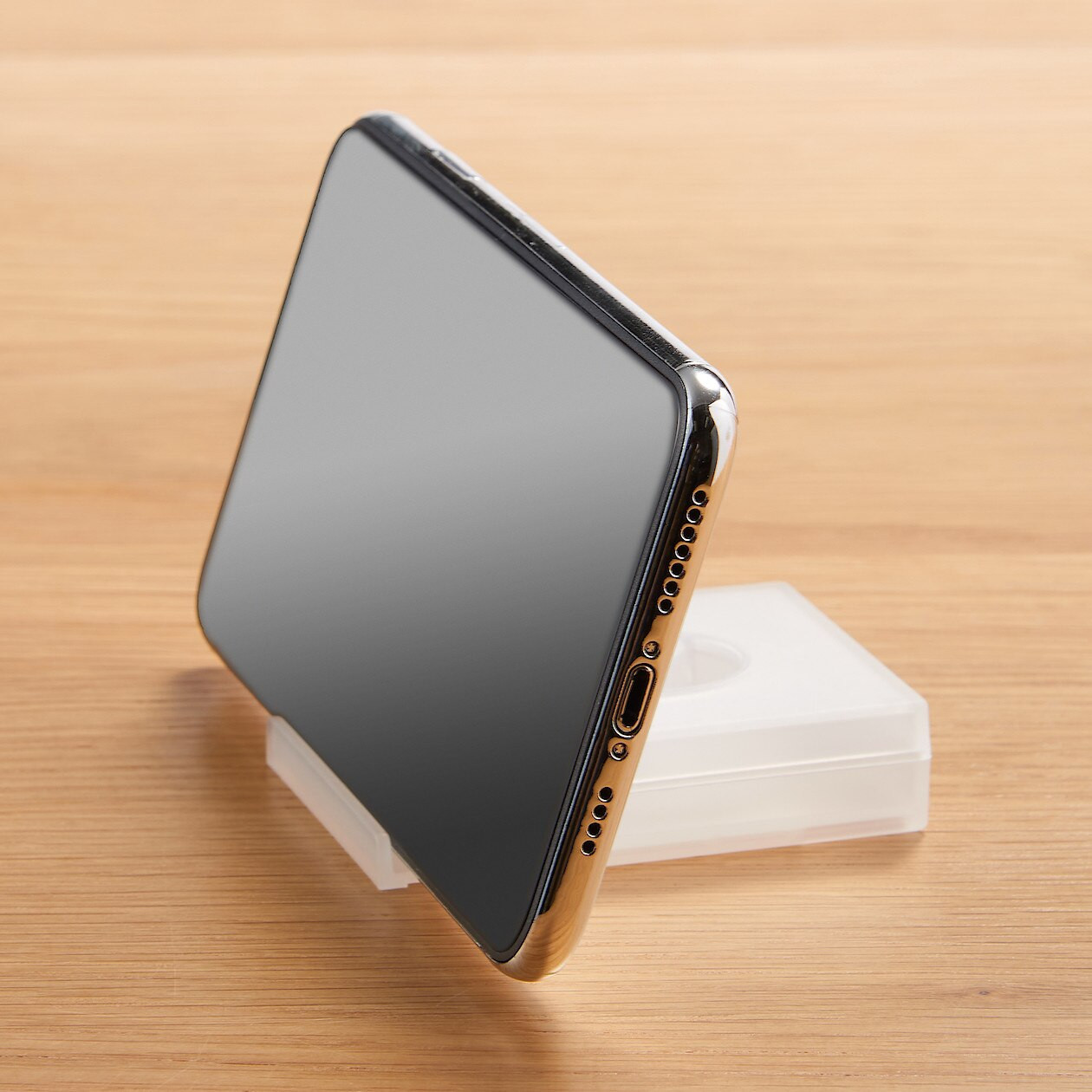 Organizer do kabli / słuchawek z podstawką do telefonu PP