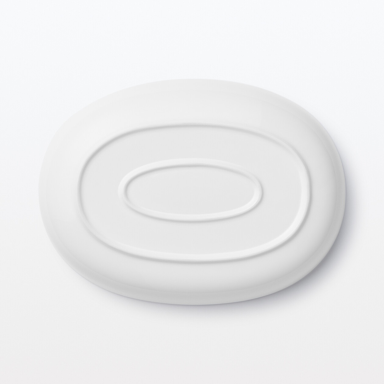 Półmisek z porcelany owalny 25.5 cm