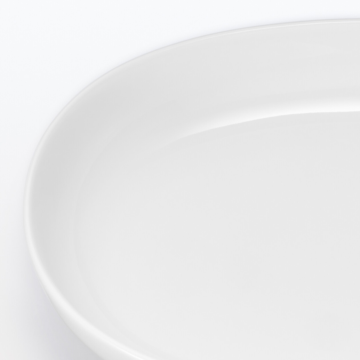 Półmisek z porcelany owalny 25.5 cm