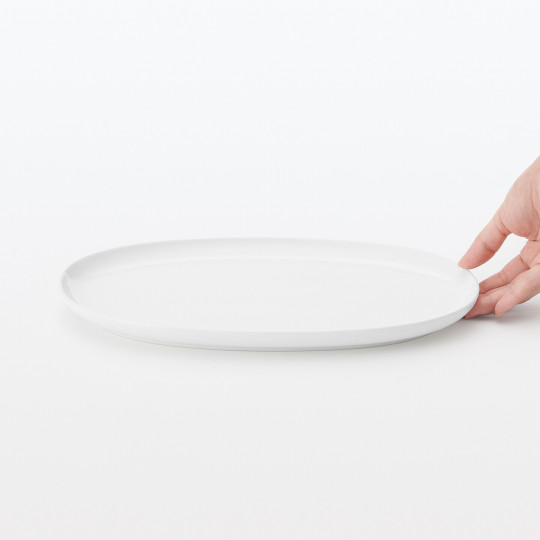 Talerz z porcelany owalny 30 cm