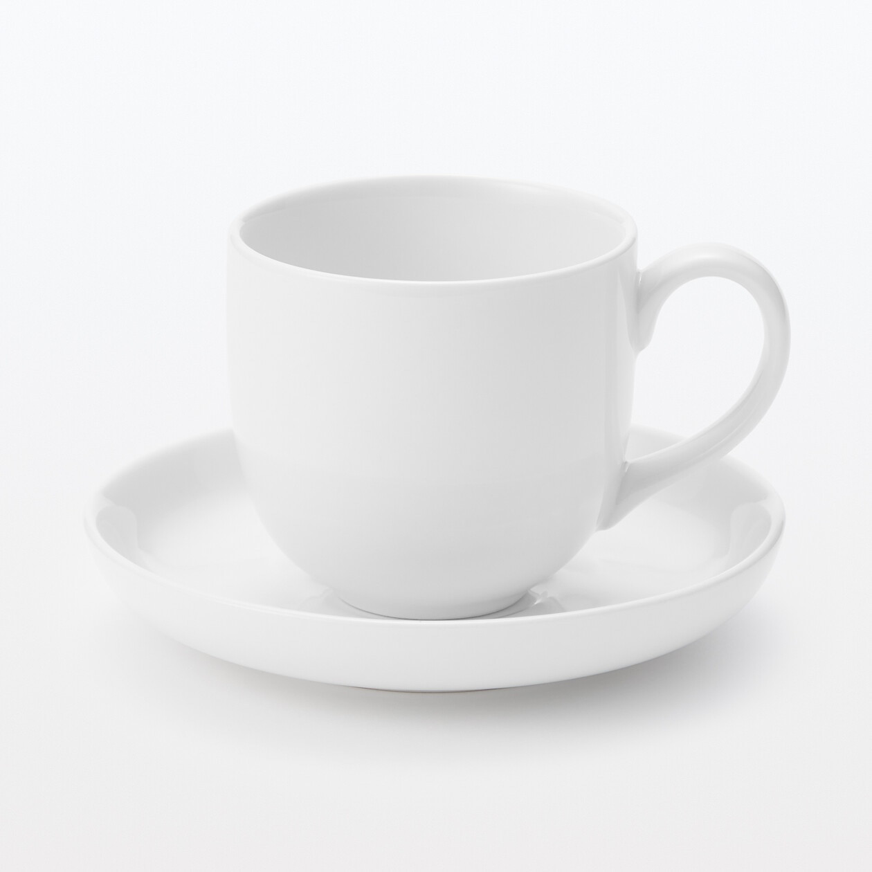 Spodek do filiżanki do espresso porcelanowy 11 cm