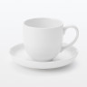 Spodek do filiżanki do espresso porcelanowy 11 cm