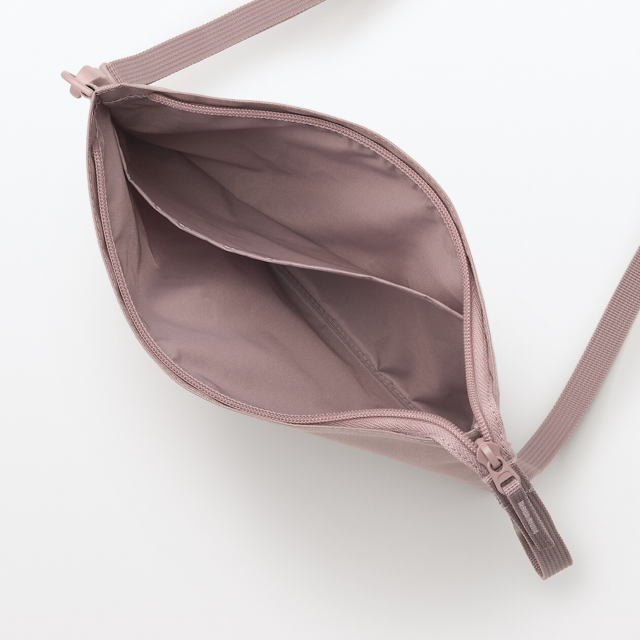 Torebka listonoszka mała różowa