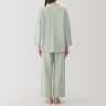 Piżama damska z gazy bawełnianej zielona