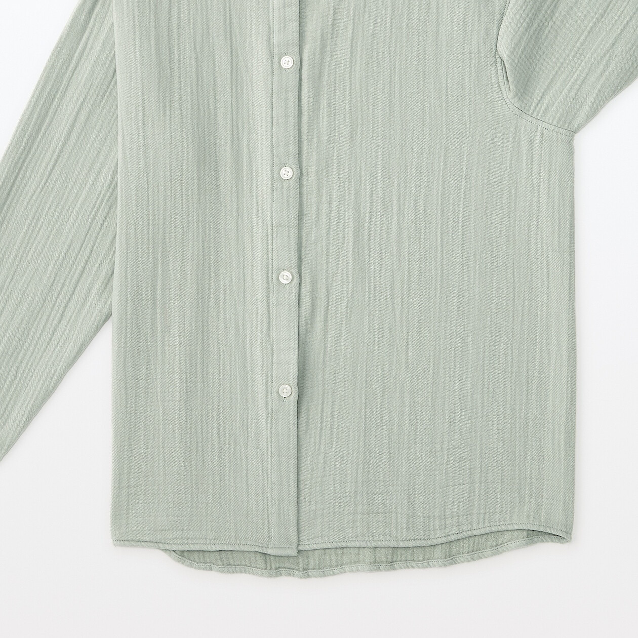 Piżama damska z gazy bawełnianej zielona