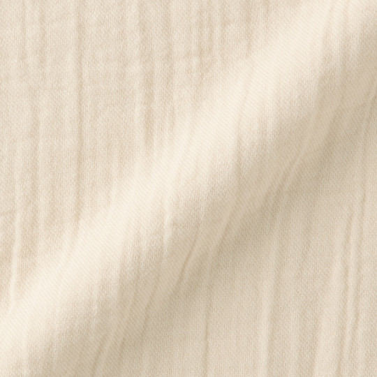 Piżama damska z gazy bawełnianej beżowa