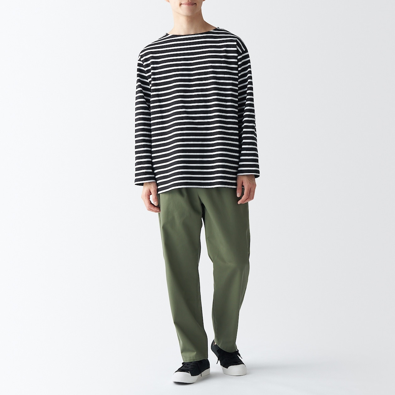 Trampki niskie czarno-białe