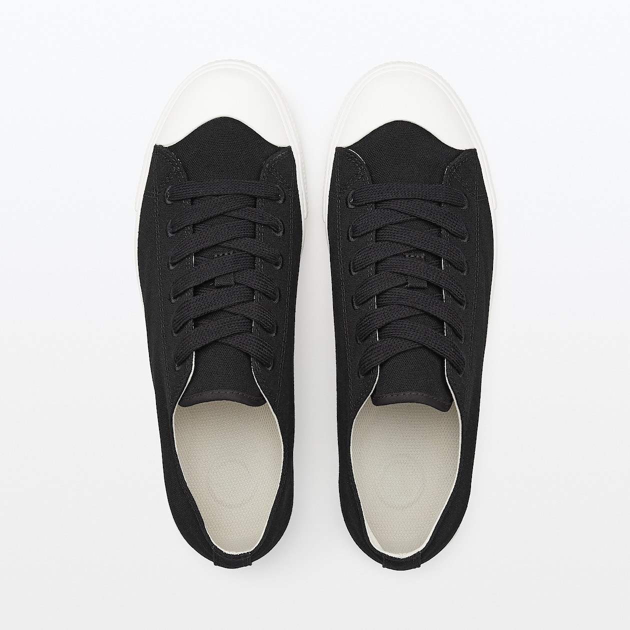 Trampki niskie czarno-białe