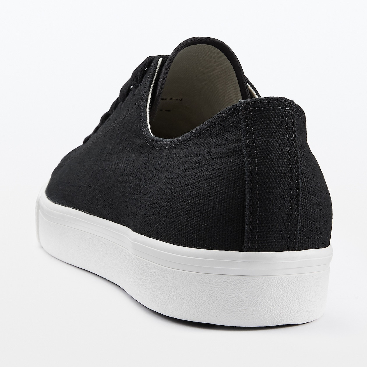 Trampki niskie czarno-białe