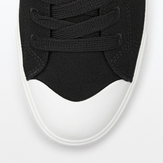 Trampki niskie czarno-białe