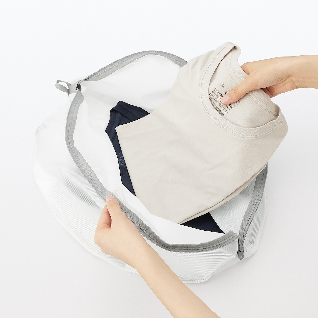 Siatka na pranie okrągła L