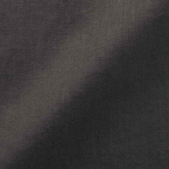 Sukienka rozpinana lniana grafitowa