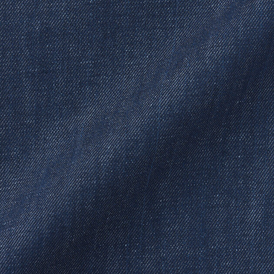 Spodnie z włókna konopnego denim granatowe