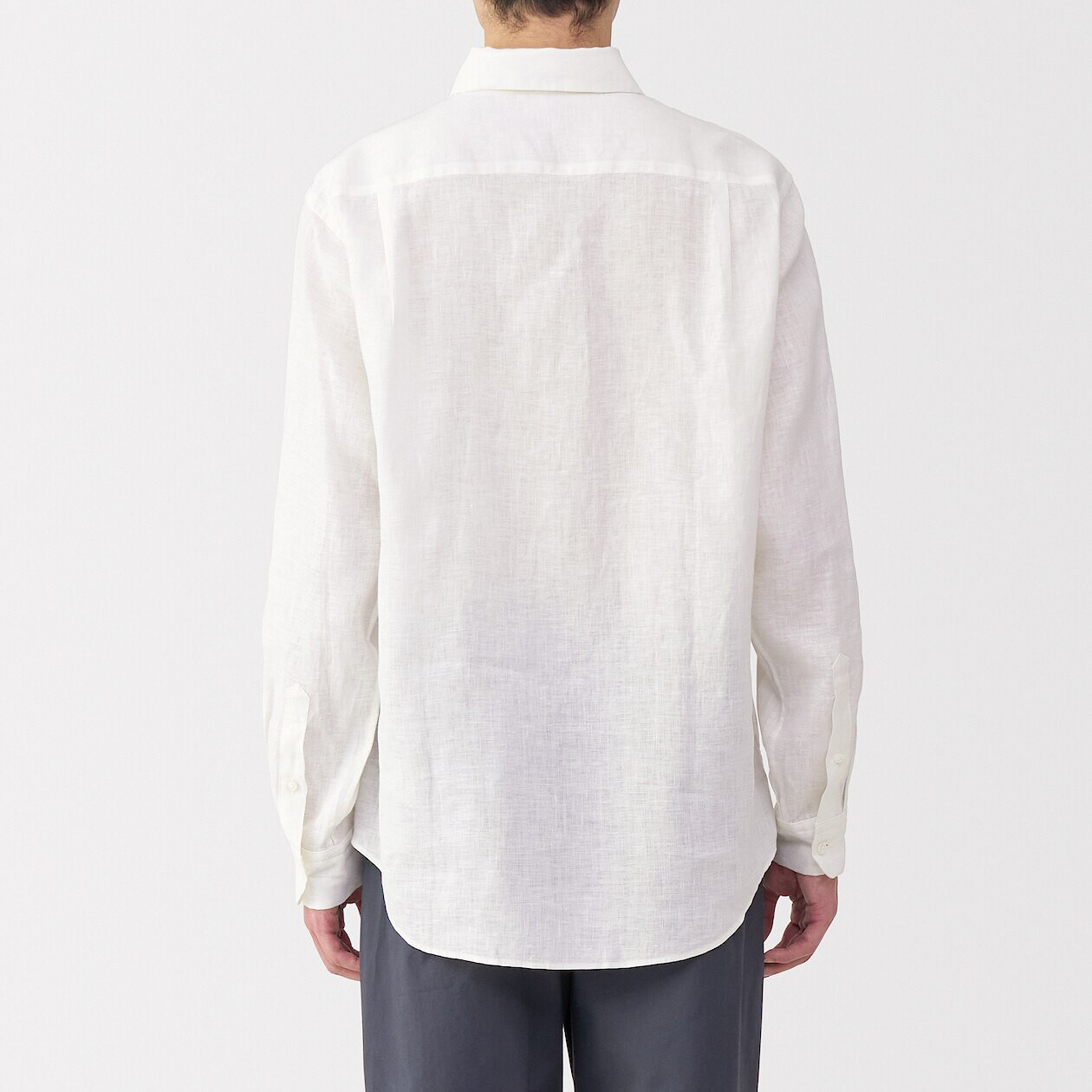 Koszula lniana biała