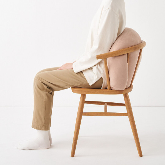 Poduszka miękka "mochi" owalna różowa