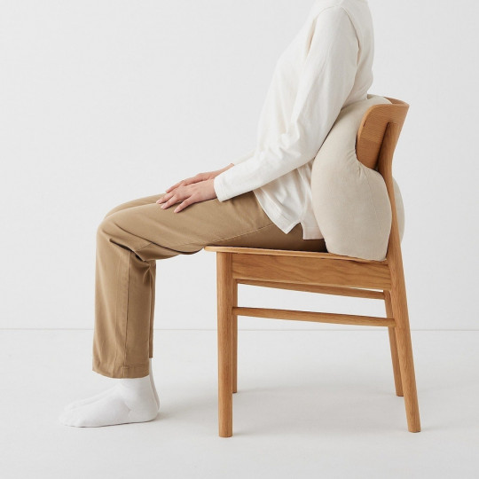 Poduszka miękka "mochi" owalna beżowa