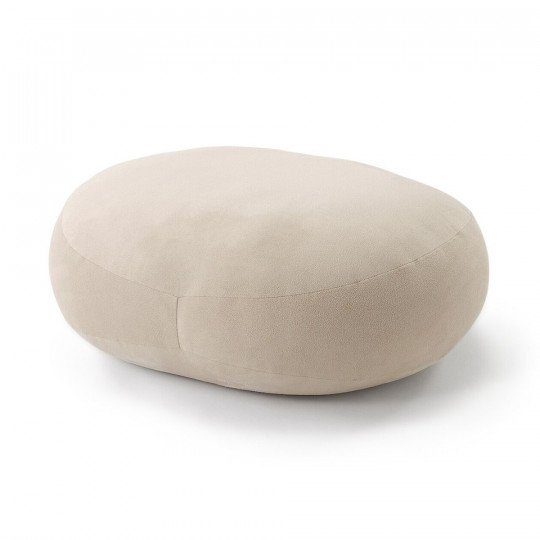 Poduszka miękka "mochi" owalna beżowa