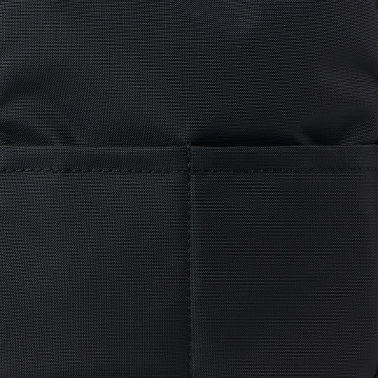 Kosmetyczka nylonowa kwadratowa czarna