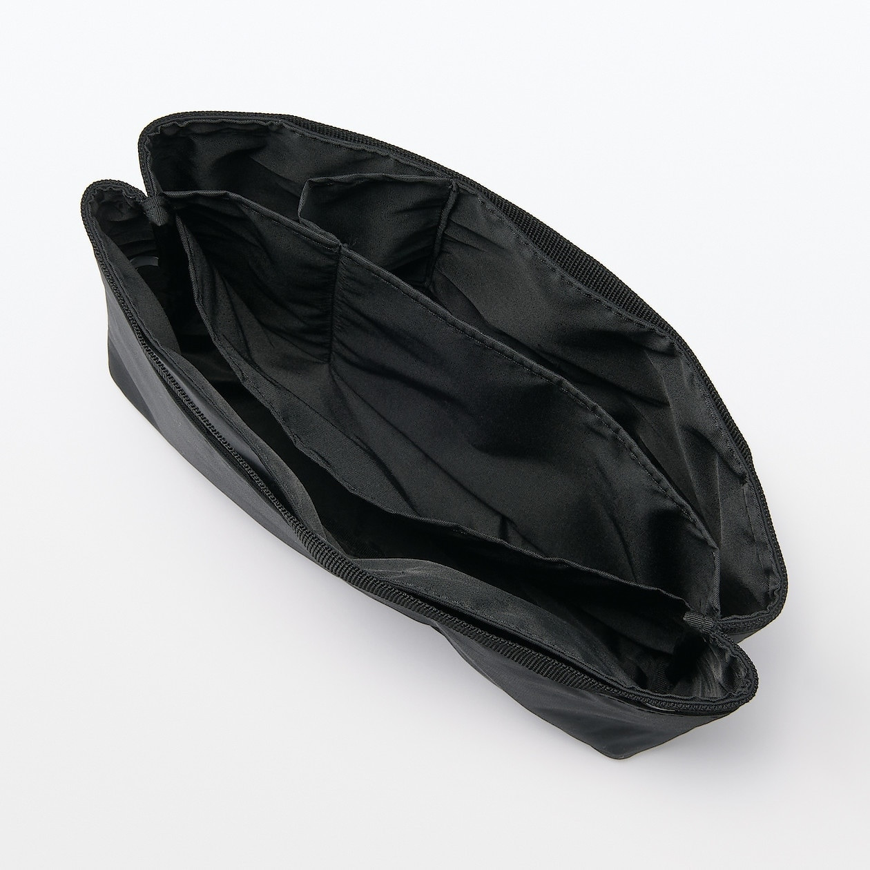 Organizer nylonowy z 8 kieszeniami czarny