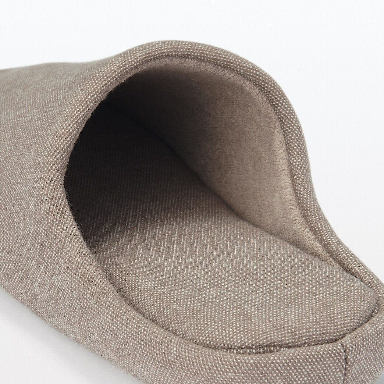 Kapcie bawełniane brązowe