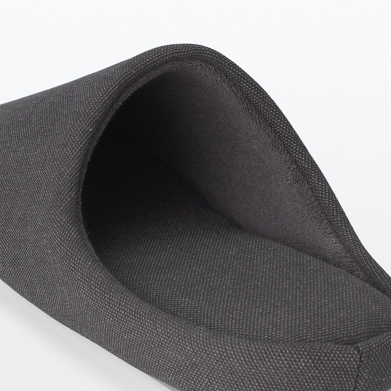 Kapcie bawełniane grafitowe