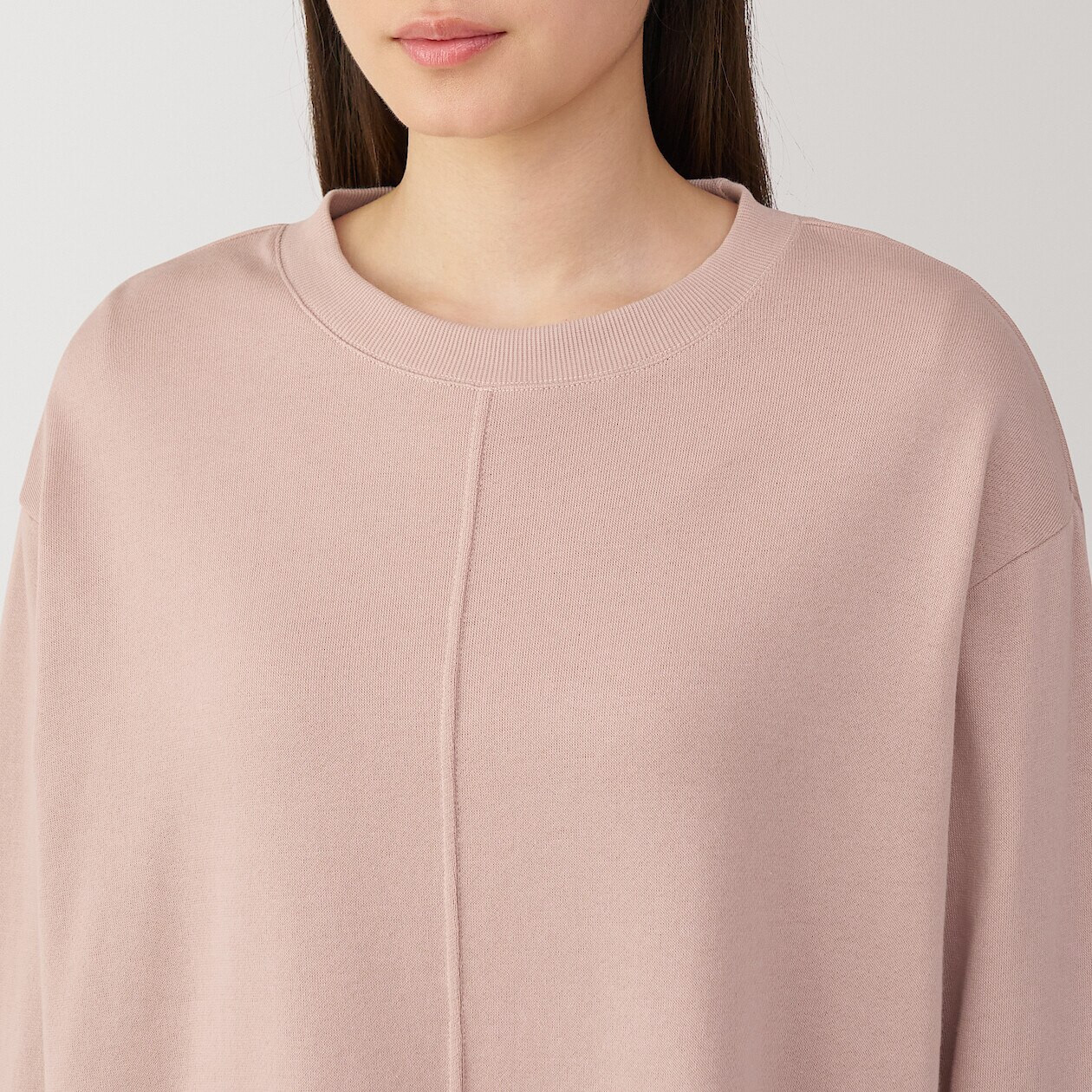 Komplet dzianinowy różowy